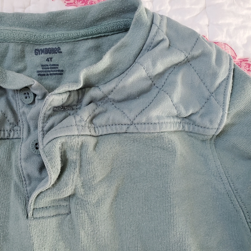 Gymboree long-sleeve Henley t-shirt